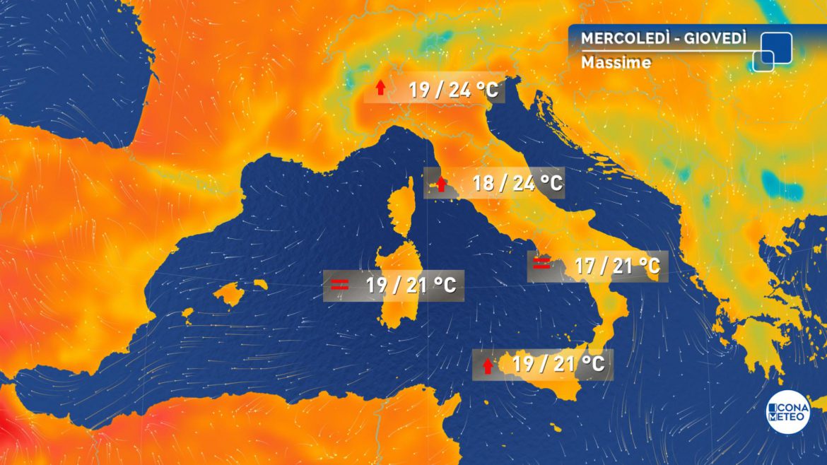 Meteo, Tempo Stabile E Temperature Quasi Estive Fino A Venerdì - Icona ...