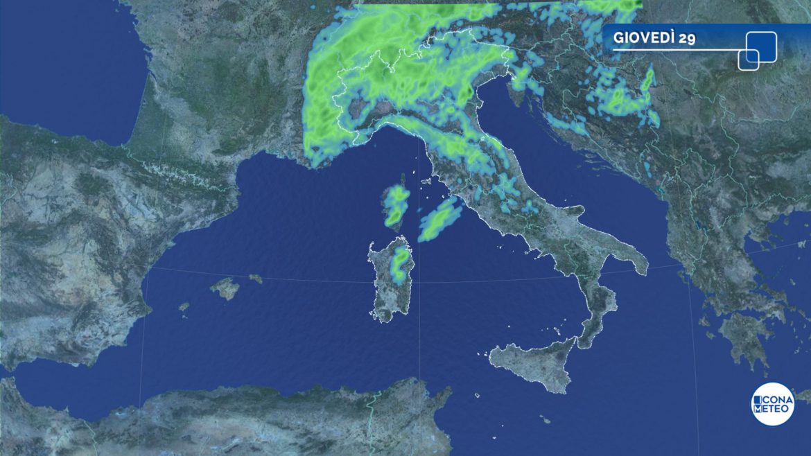 Meteo, Rovesci E Temporali Più Intensi Dal Pomeriggio: Le Zone A Rischio