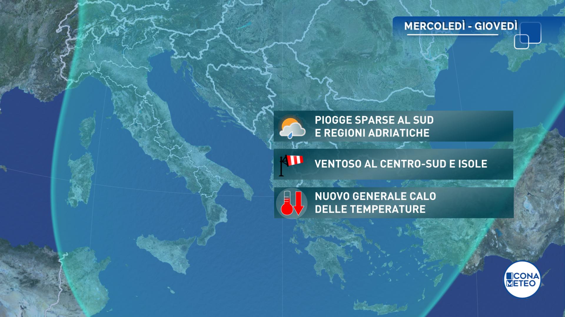 Meteo martedì tregua dal maltempo ma durerà poco gli aggiornamenti