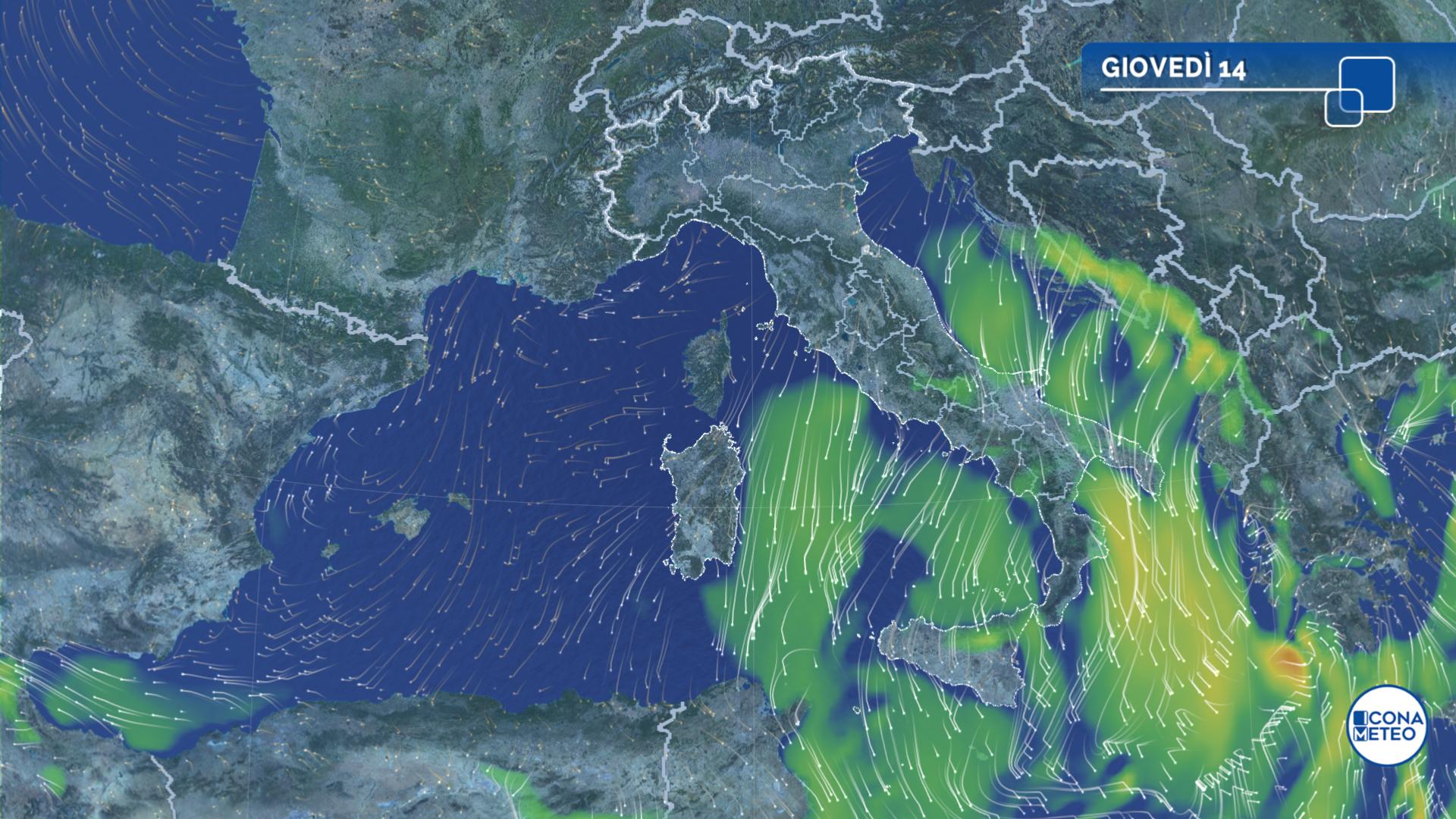 VENTI FREDDI Settentrionali Sull’Italia: Temperature Sotto Le Medie ...