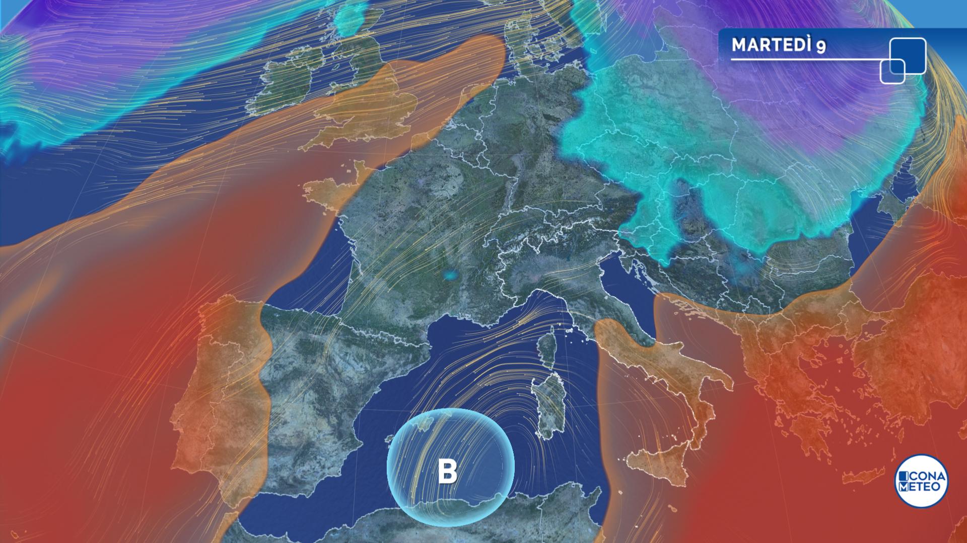 Vortice Ciclonico In Azione E Rischio Temporali Clima Molto Mite Al Sud