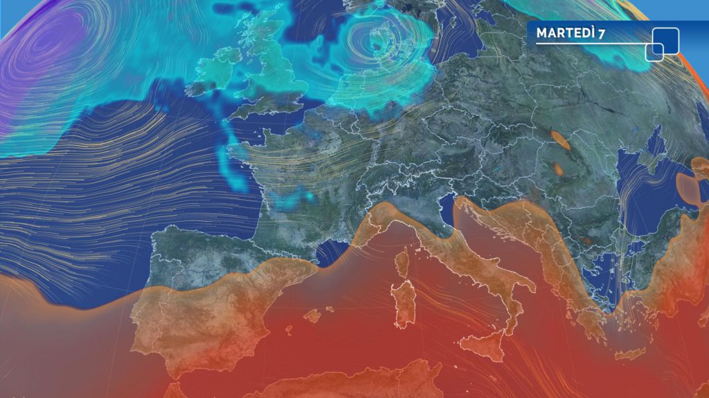 Il caldo anomalo inizia a smorzarsi Martedì nuovi temporali ecco dove