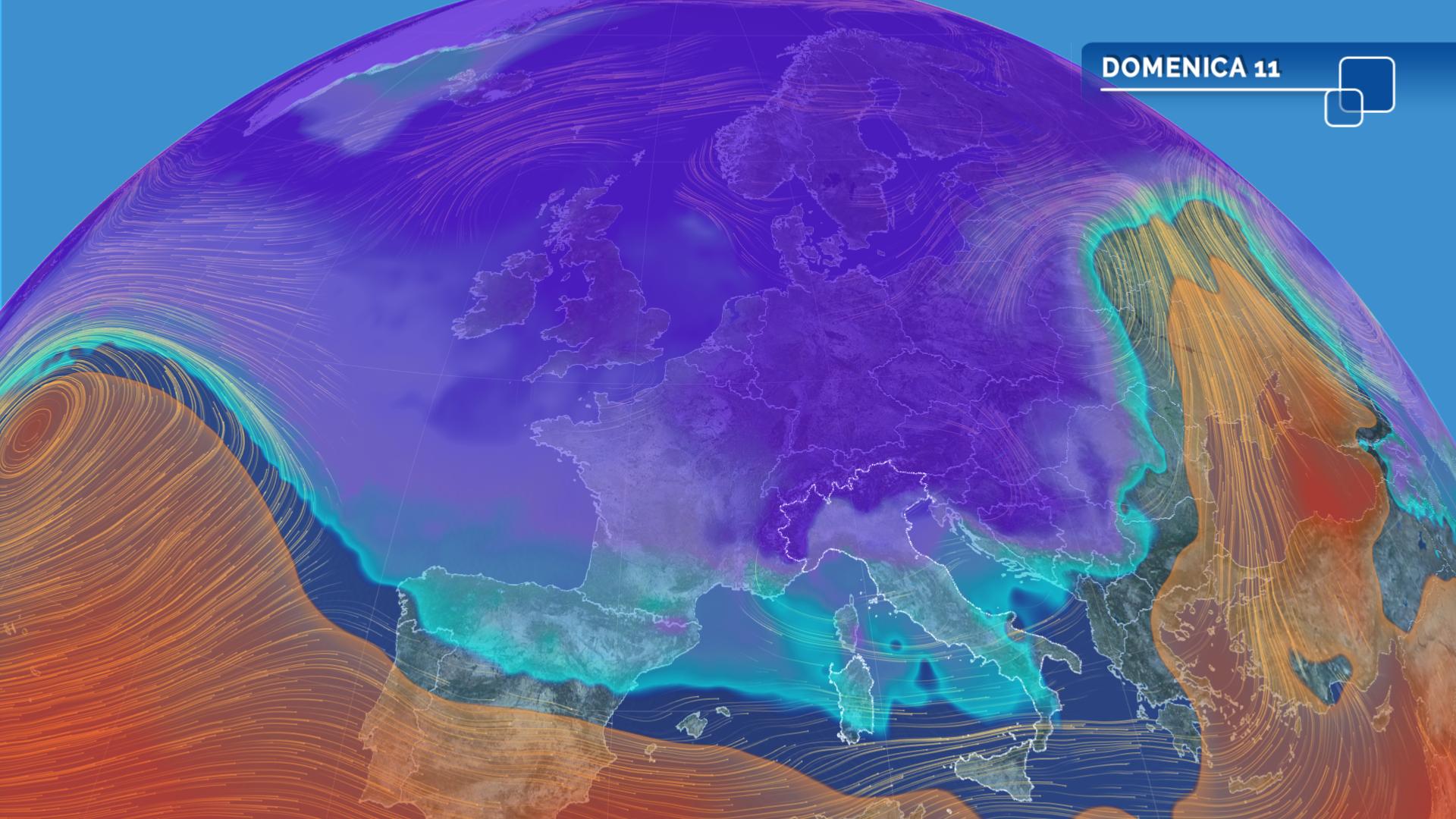 Vortice Ciclonico Poi Aria Gelida: Le Previsioni Meteo - Icona Clima