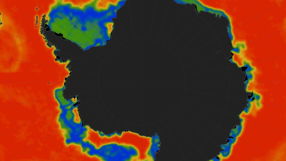 Antártida, a fines de 2022 una extensión récord de hielo: nunca tan baja en 45 años