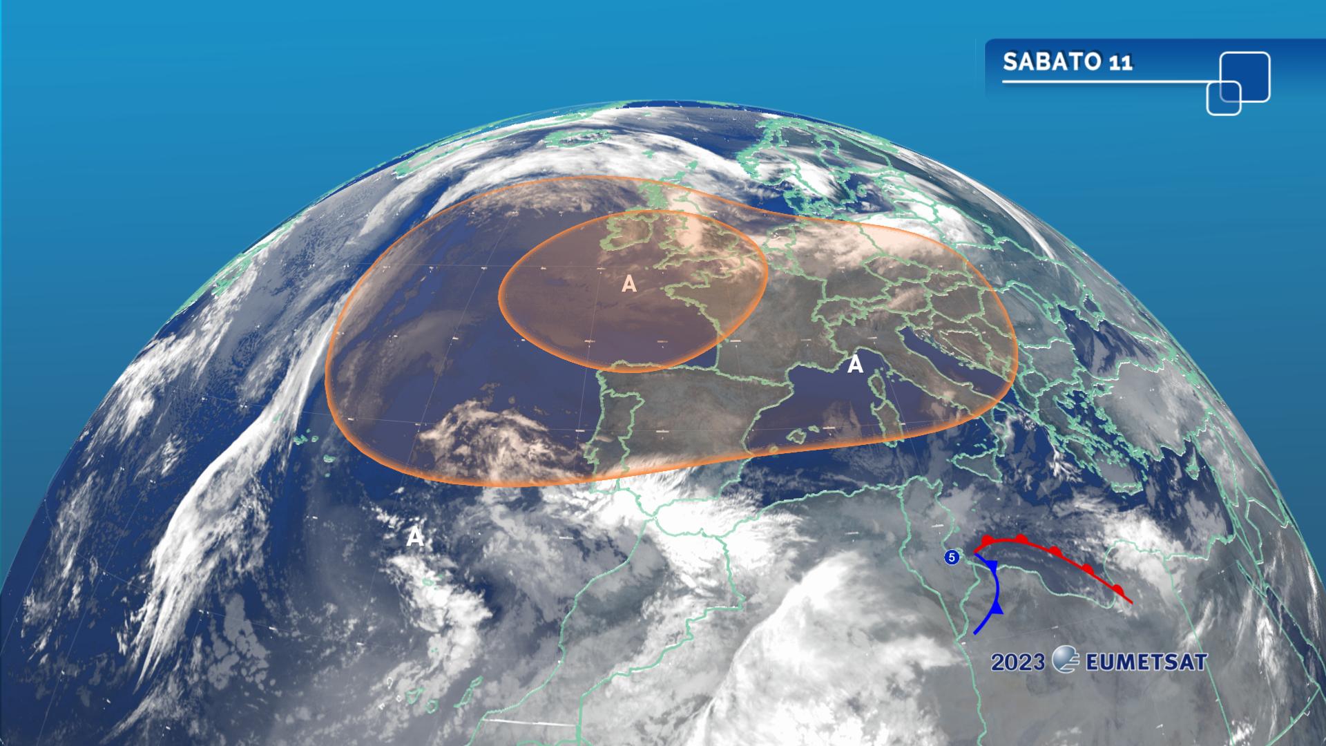 Weekend Fase Meteo Pi Stabile E Rialzo Termico Icona Clima