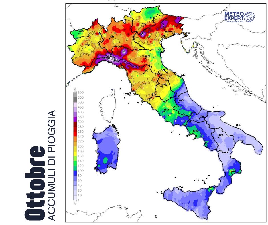 pioggia ottobre