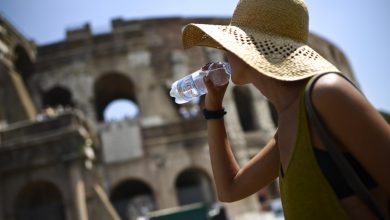 Riscaldamento globale - caldo a Roma