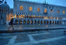 venezia marea acqua alta