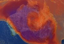 australia caldo incendi