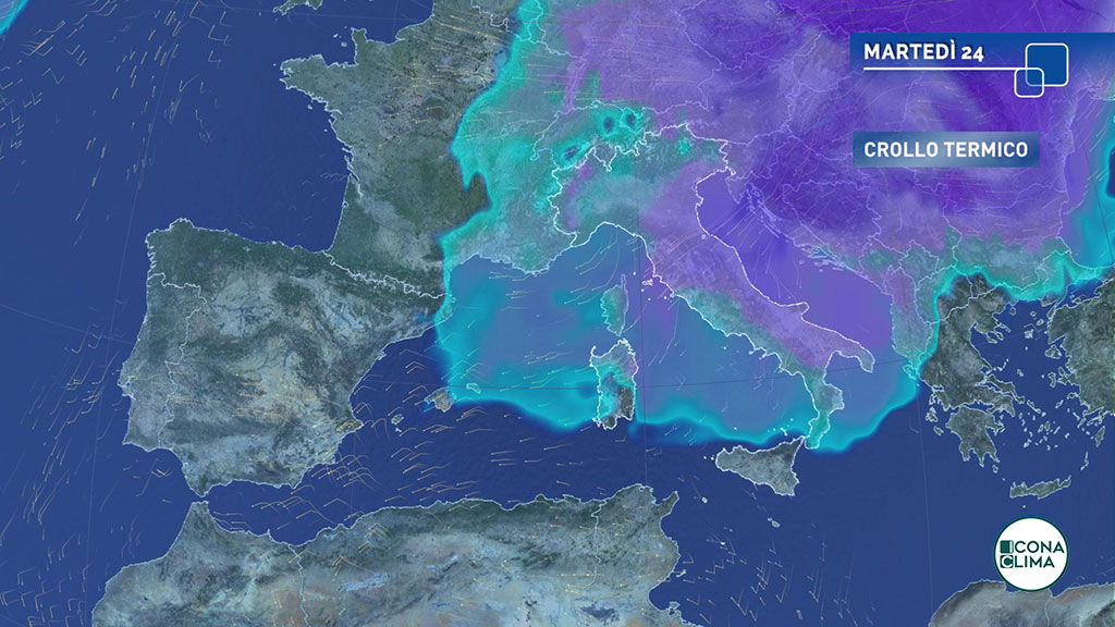 Meteo, freddo invernale con neve e rischio gelate le zone più colpite