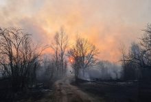 Chernobyl Ucraina incendio