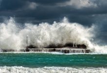 vento onde freddo medicane meteo mare mareggiata meteo weekend