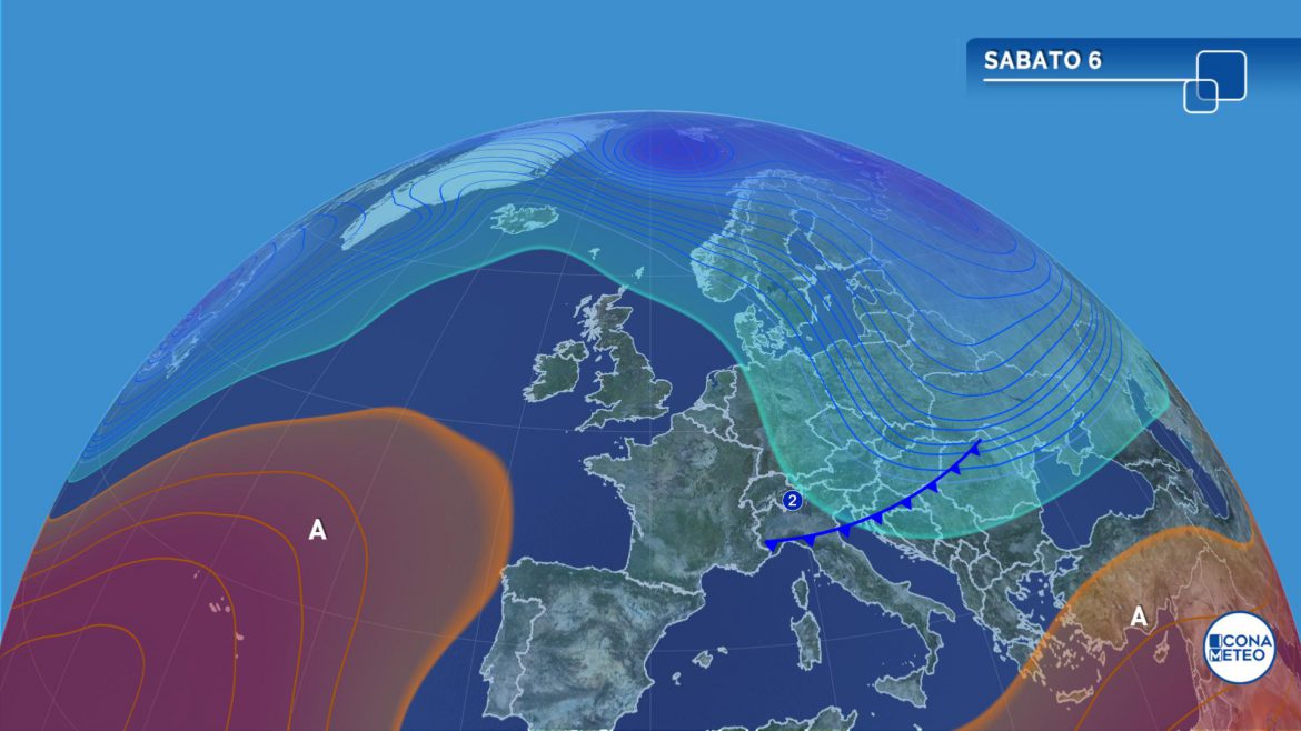 Meteo, Sabato Con Pioggia E Aria Fredda: Le Zone Coinvolte - Icona Clima