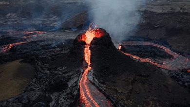 crisi climatica eruzione vulcano