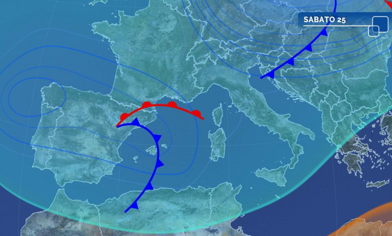 meteo sabato