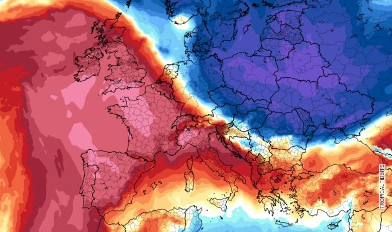 meteo caldo ottobre europa