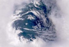 L'Occhio dell'Uragano Beryl dal satellite Copernicus Sentinel 2
