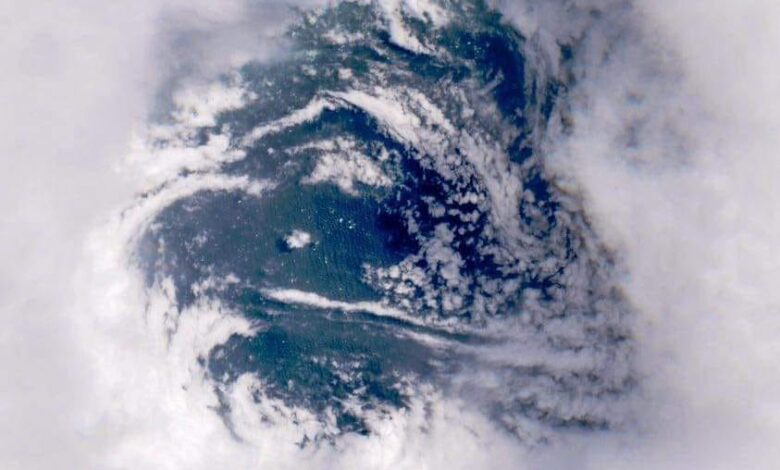 L'Occhio dell'Uragano Beryl dal satellite Copernicus Sentinel 2
