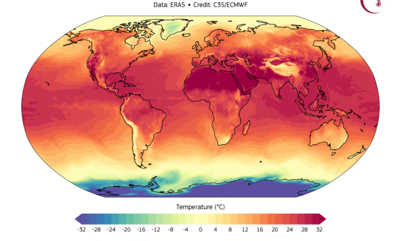 giorno più caldo pianeta terra clima