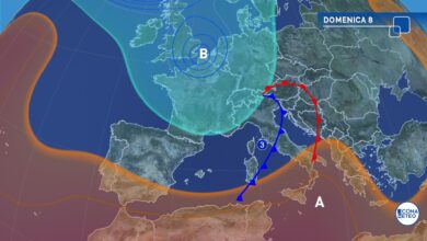 Tempesta Atena maltempo domenica 8