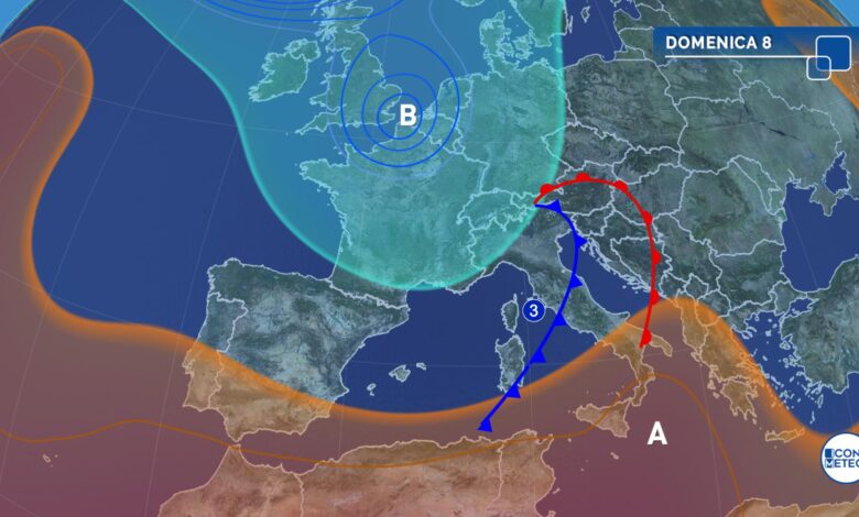 Tempesta Atena maltempo domenica 8