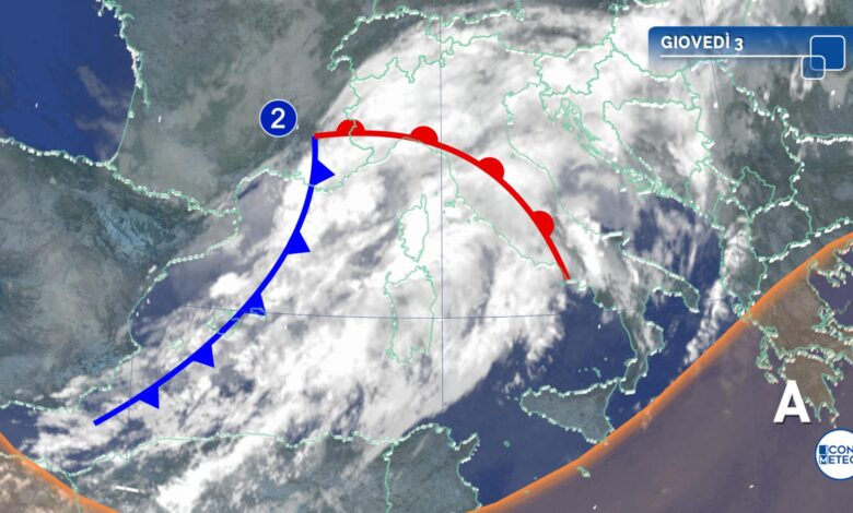 meteo 3 ottobre