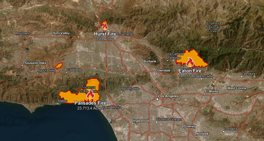 Incendi California, il ruolo della crisi climatica